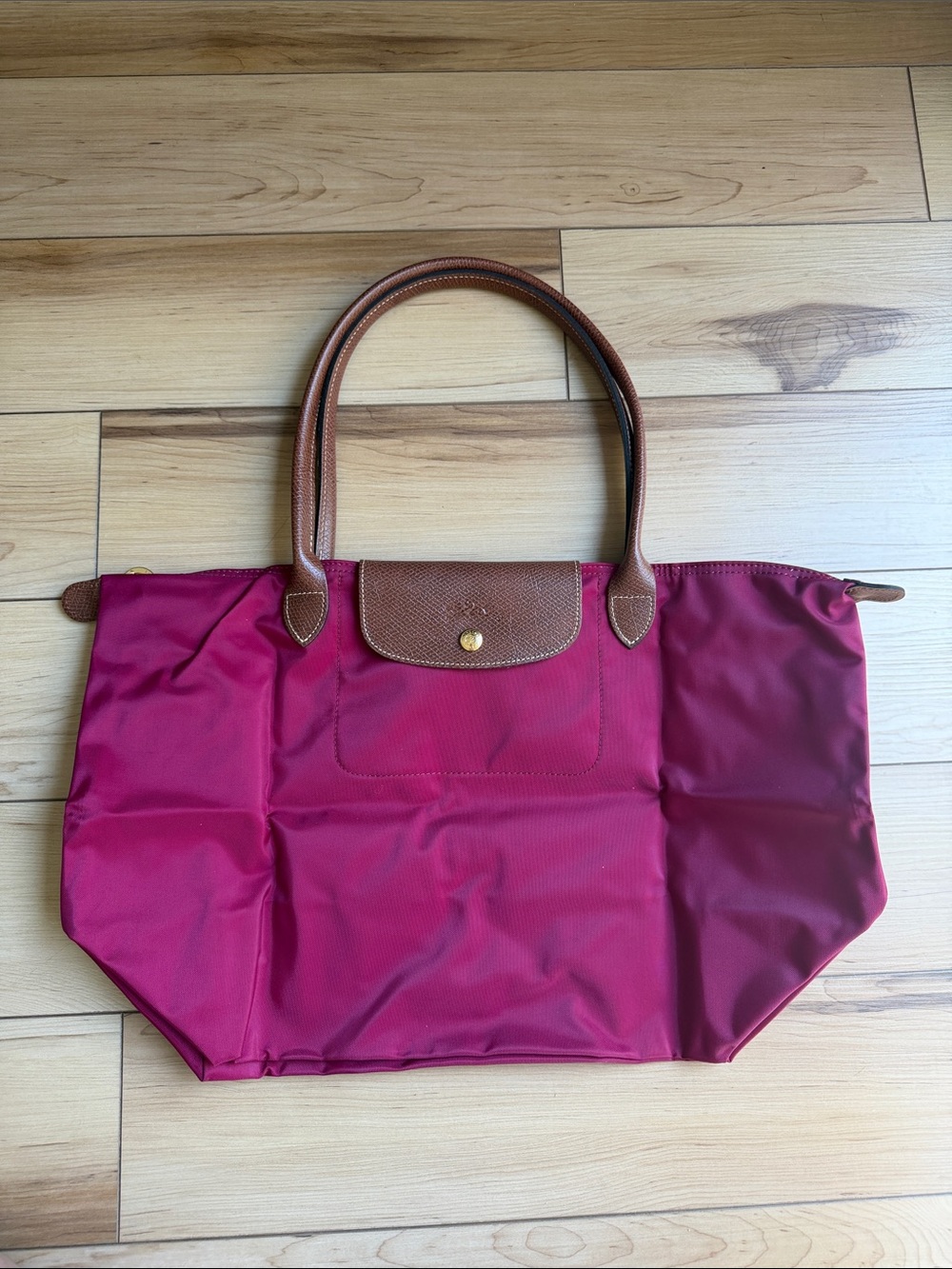 NWOT Longchamp Purple Bag